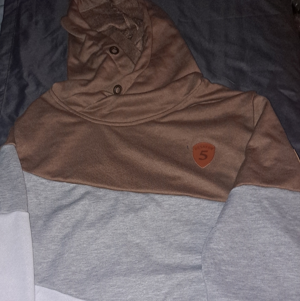 Women's tri colored hoodie